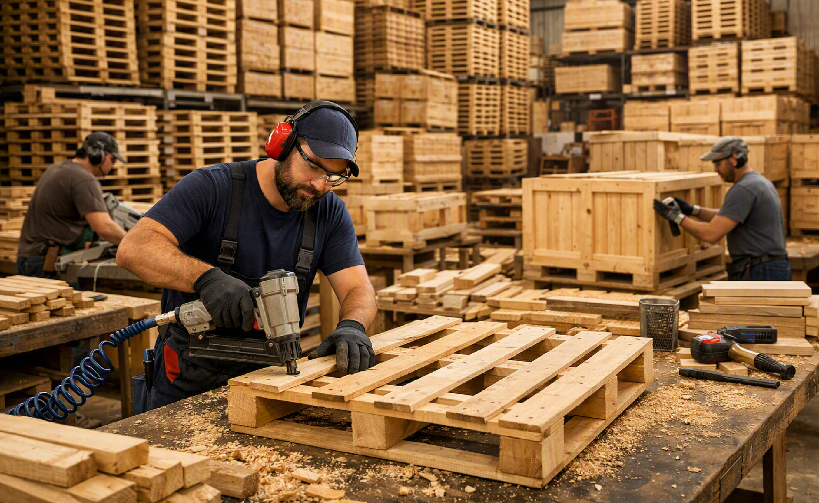Verpackungen aus Holz 